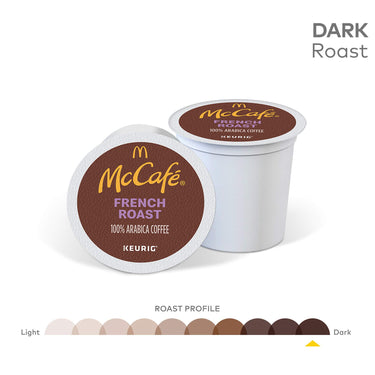 McCafe French Roast Keurig K Cup Coffee Pods (12 Count) (Pack of 2)